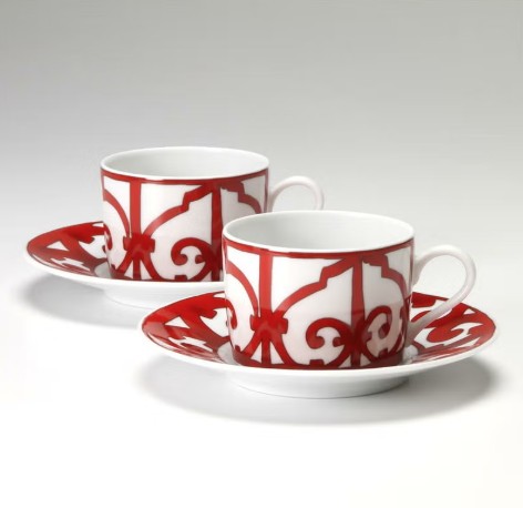 エルメス（HERMES）  ガダルキヴィール ティーカップ＆ソーサー 160ml ペア